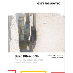 Ditec ION4-ION6 Portails coulissants